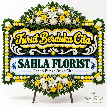 Papan Bunga Duka Mijen